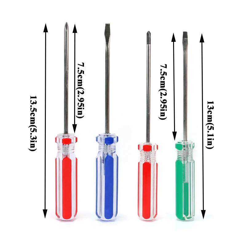 Slotted Phillips Screwdriver Steel Hardness Practical Multi-Function Set Tool Repair DIY Hand |