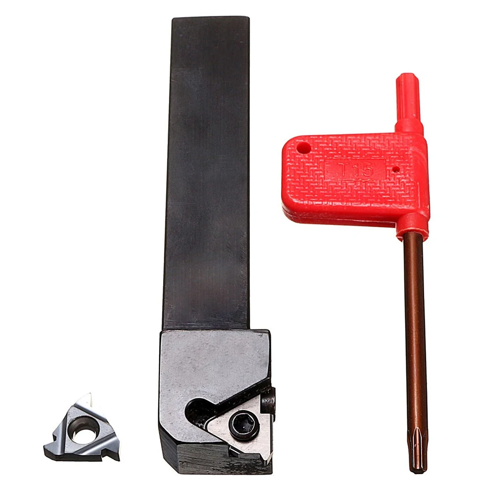 SER1616H16 Holder Lathe Turning Tool Threading + 16ER AG60 Blade Insert Wrench Tools Kit | Инструменты
