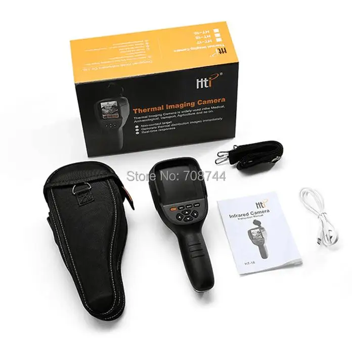 Water Leakage Detection of Infrared Thermal Imaging Camera HT-18 High Precision and Resolution Floor Heating Leak Detector | Инструменты