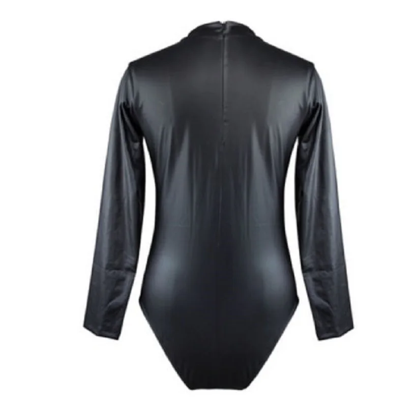 Hirigin экзотические для женщин кожа купальник боди WetLook кружево до комбинезон