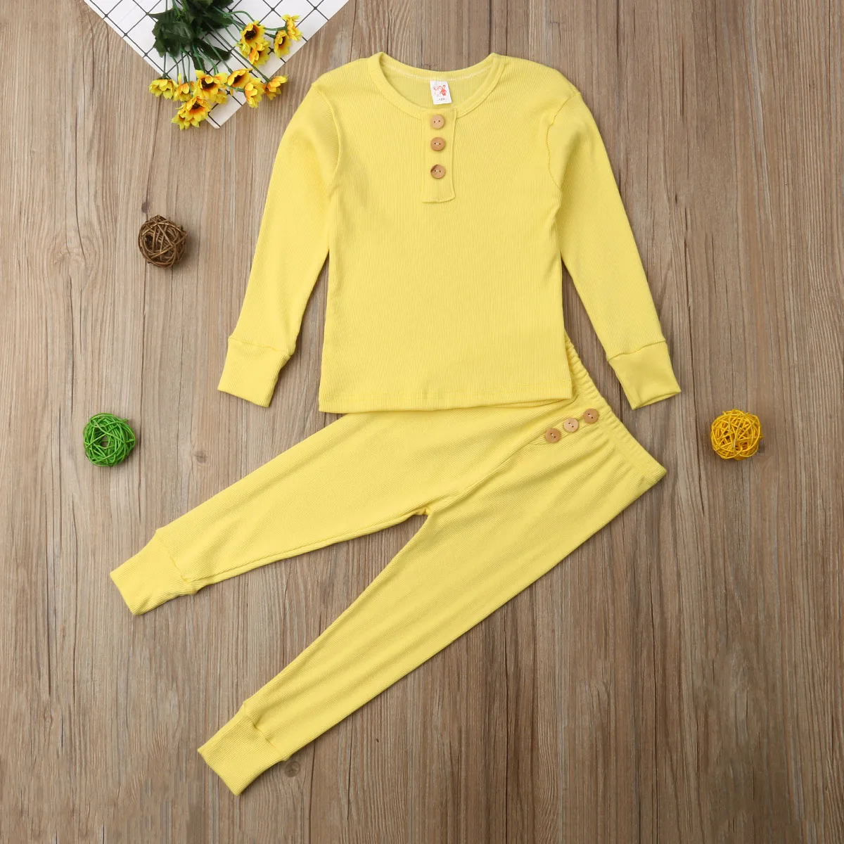 Повседневный комплект одежды для сна из 2 предметов маленьких мальчиков и