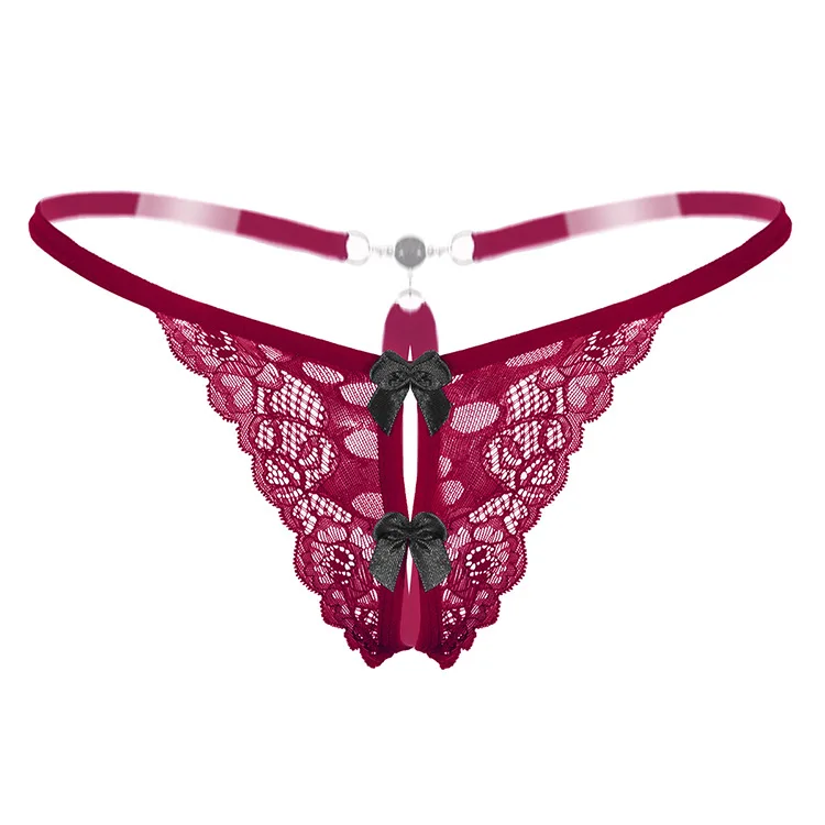 1Pcs Sexy Transparent T-back Lot Bulk Briefs Women's Mini Thong Lace Underwear Lingerie G-String Low Waist For Woman |