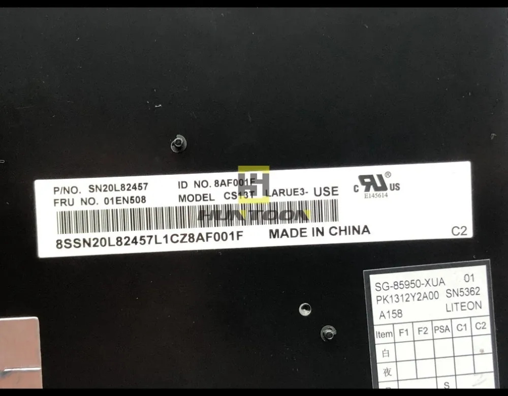 Новая Оригинальная клавиатура США для Lenovo ThinkPad L460 L470 KB FRU 01EN468 01EN508 04Y0824 04Y0854 04Y0862