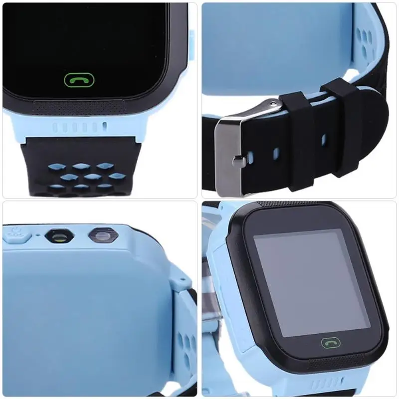 

Kids Smart Watch Wristwatch 1.44 Inches Touch Screen LBS Positioning Remote Monitoring Smartwatch Lighting SOS Watch SIM Calls