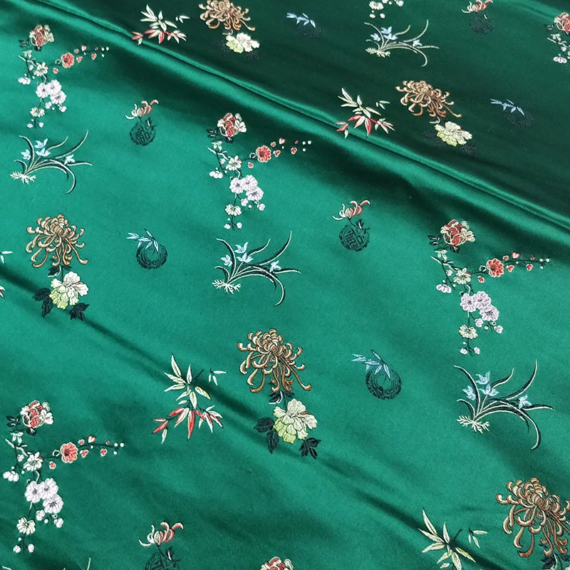 Китайский шелк парчи ткань жаккард Cheongsam Тан костюм свадебное платье подушки