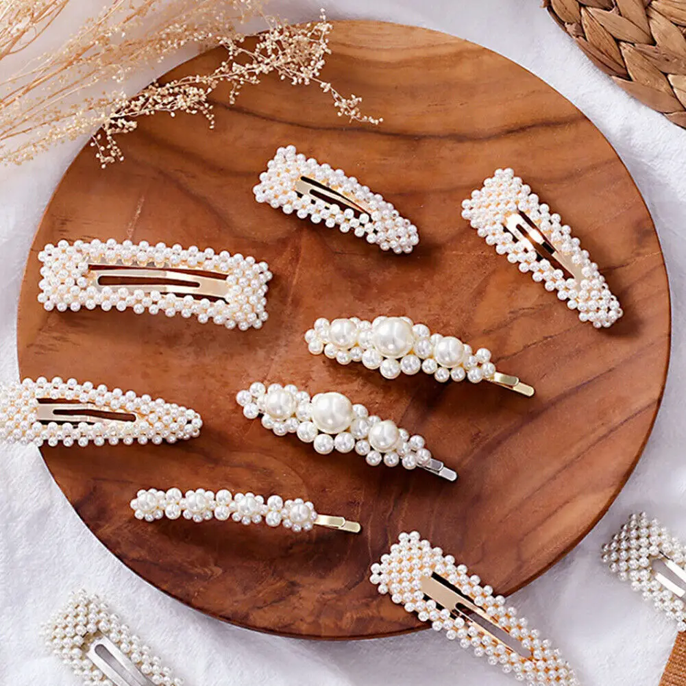 Женская заколка для волос винтажная элегантные 4 шт. | Украшения и аксессуары