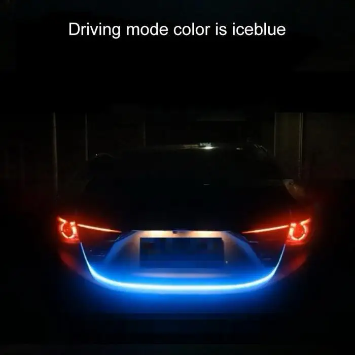 Авто светодиодные ленты огни стайлинга автомобилей Ice blue 5 Вт индикатор Янтарный