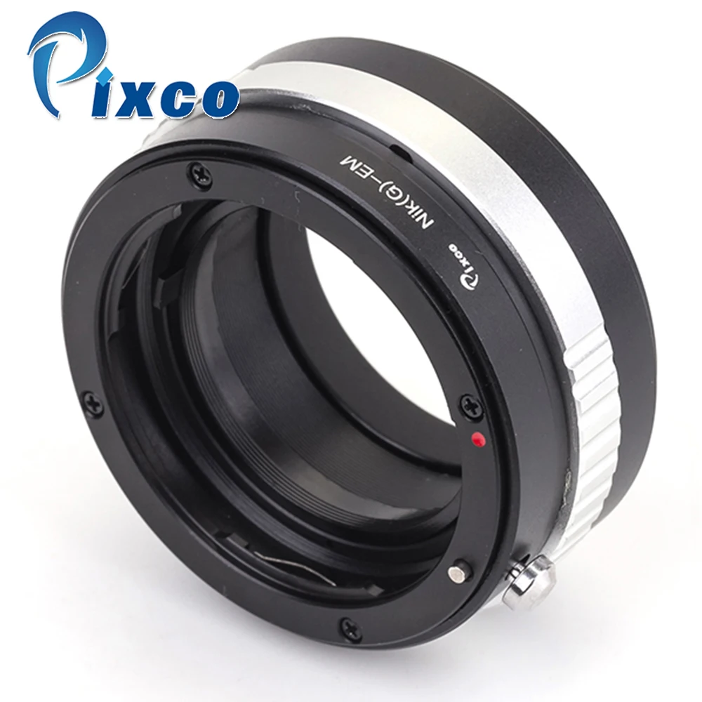 

N/G - For EOS M, PRO Built-In Iris Control Adjustable Lens Adapter Suit For Nikon F Mount G Lens to suit for EOS M Camera
