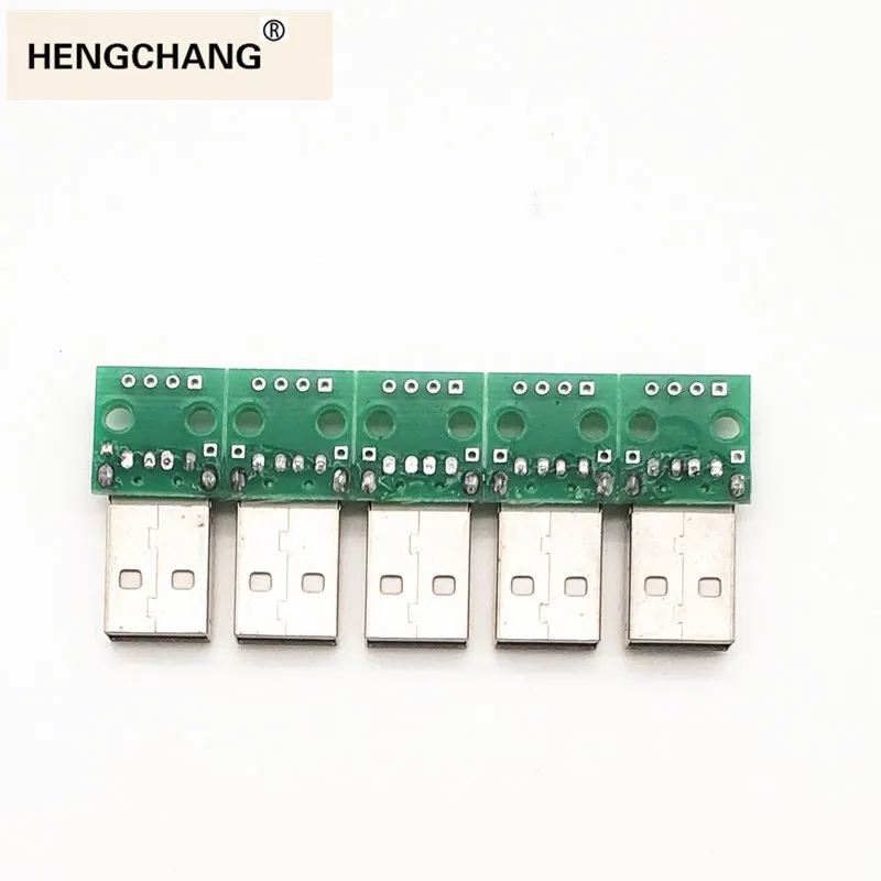 10 шт. USB в DIP адаптер конвертер 4 pin для 2 54 мм PCB платы питания DIY пластина сварной