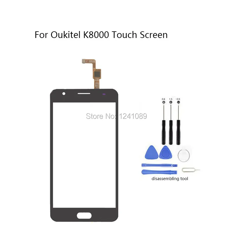 5 дюймов для Oukitel K8000 сенсорный экран дигитайзер стекло оригинальные запасные