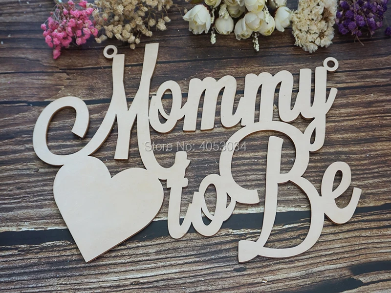 

Baby Shower Chair Sign Mommy to Be Wooden Cutout for Baby Shower Decoration for New Mommy Baby Shower Decor