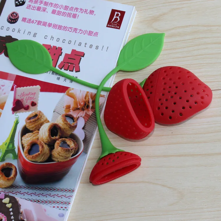 Чайный горшок чайная чашка силиконовое ситечко для заваривания клубники