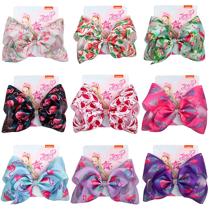 Heat Sell Jojo Siwa U.S.A Super Children Whorl Bring Fabric Art Bow Hairpin | Детская одежда и обувь