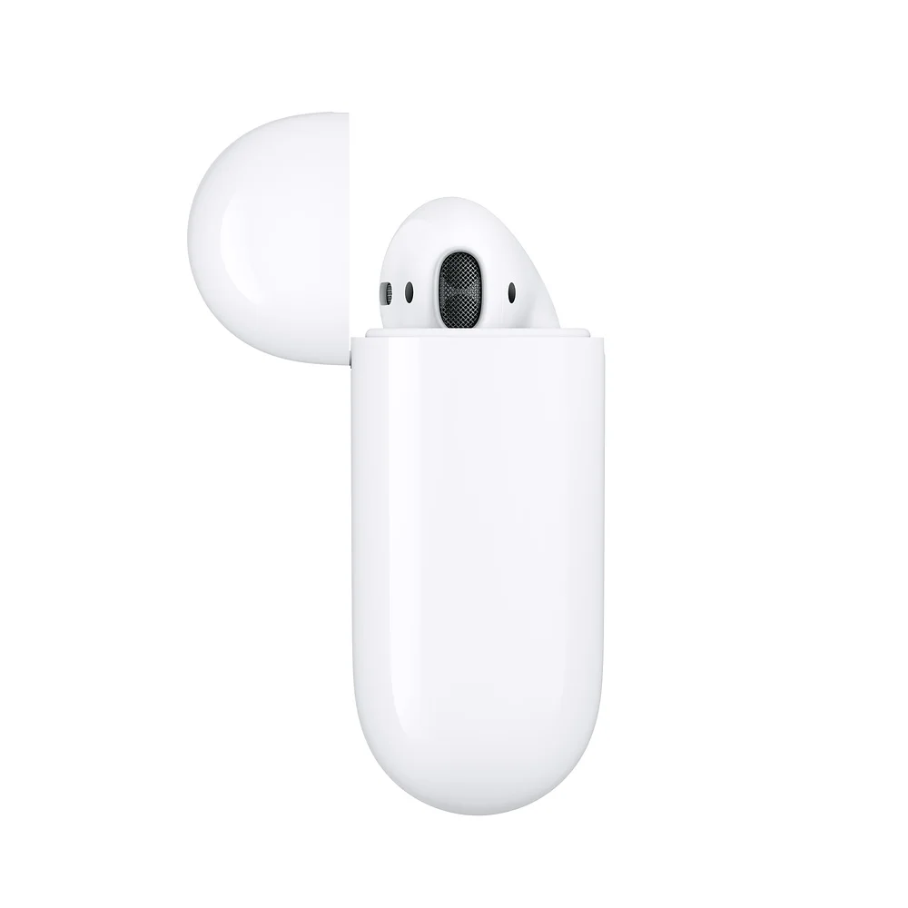 Оригинальные Apple AirPods 2nd с зарядным чехлом беспроводные Bluetooth наушники стерео