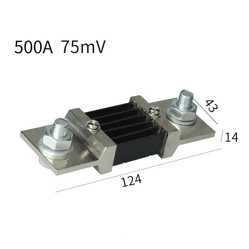 500A 75мв DC токовый шунтирующий резистор для цифровой LED ЖК Вольтметр Амперметр