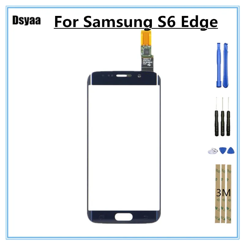 5 1 дюймовый сенсорный экран для Samsung Galaxy S6 Edge G925 G925F G9250 дигитайзер передняя