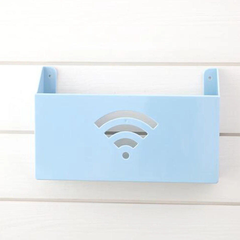 Ящик для хранения роутера полый креативный настенный подвесной Wi Fi светлый Кот