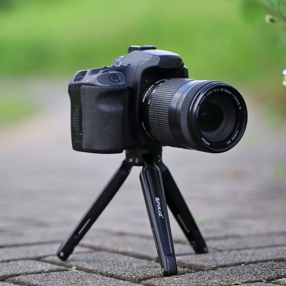 PULUZ Mini Adjustable Photography Tripod Pocket Desktop Mount With 1/4 inch Screw for DSLR &ampDigital Camera Max Load: 2. | Электроника
