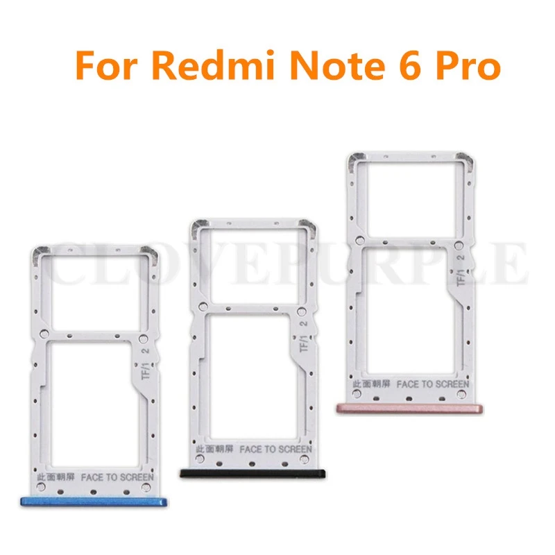 Для Xiaomi Redmi note 6 Pro Note6 Micro SIM карта лоток держатель SD адаптер держателя