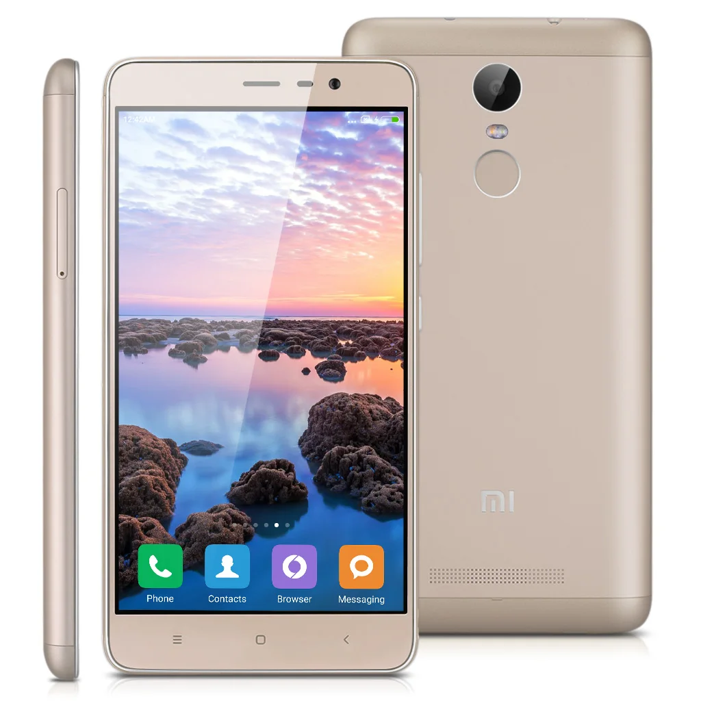 Китайская версия Redmi Note3 3 GB 32 5 'ƊG смартфон Qualcomm Snapdragon 650 гекса Core 16.0MP сзади