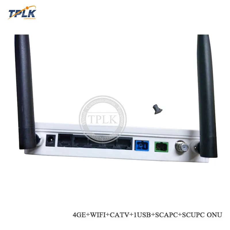 4GE + WIFI CATV 1USB SC/APC SC/UPC GPON ONT ONU с разъемом 1SC/APC и 1SC/UPC CATV|Оптоволоконное оборудование| |