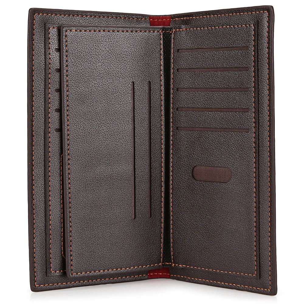 Simple Leisure Leather Wallet | Багаж и сумки