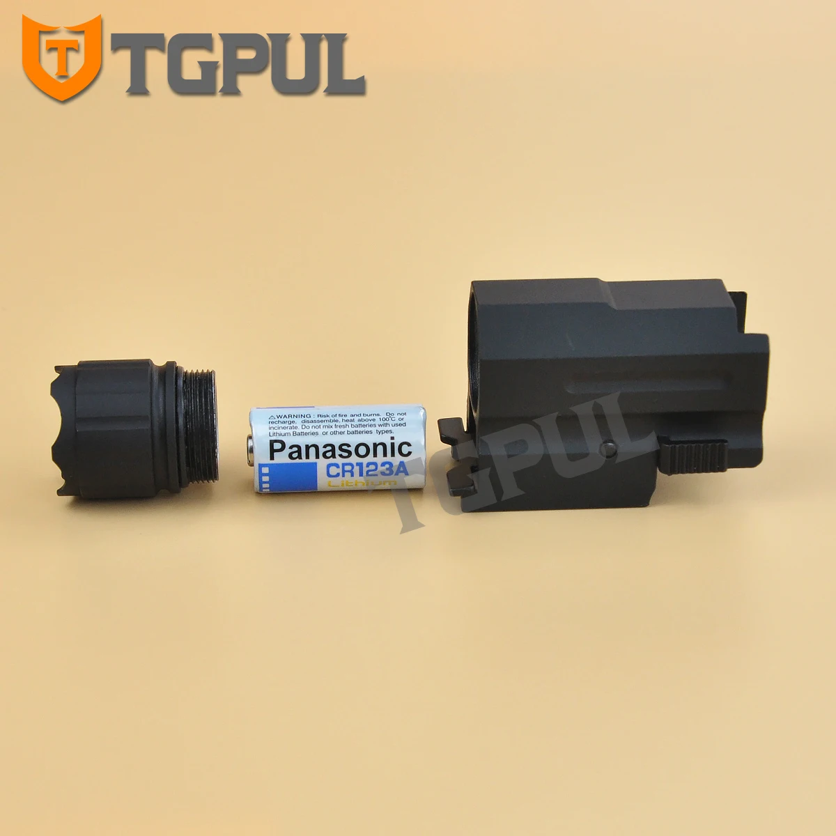 TGPUL QD Тактический светодиодный стробоскоп фонарик Cree для Glock 17 19 20 21 22 23 мм Вивер