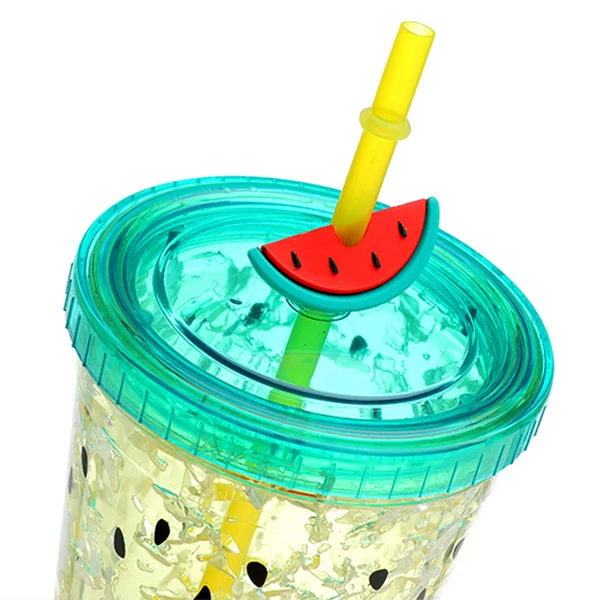 650Ml Summer Cola Shake Cup Healthy Seal Letter Plastic Ice Kettle Cool Sandwich Food Outdoor Travel Drinking Water | Дом и сад