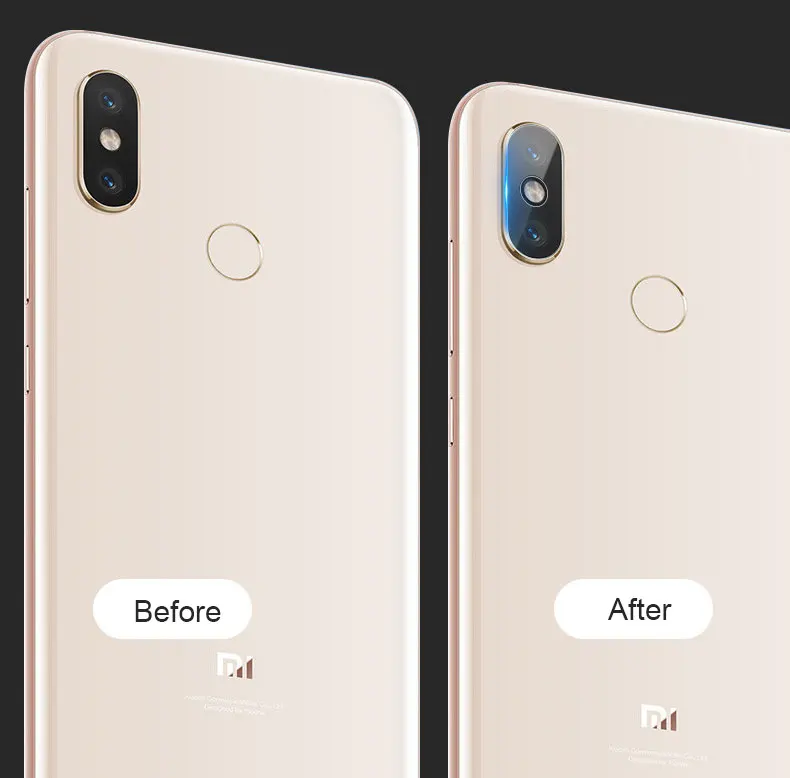 Bakeey 2 шт Len протектор для Xiaomi Mi A2 против царапин HD прозрачное закаленное стекло