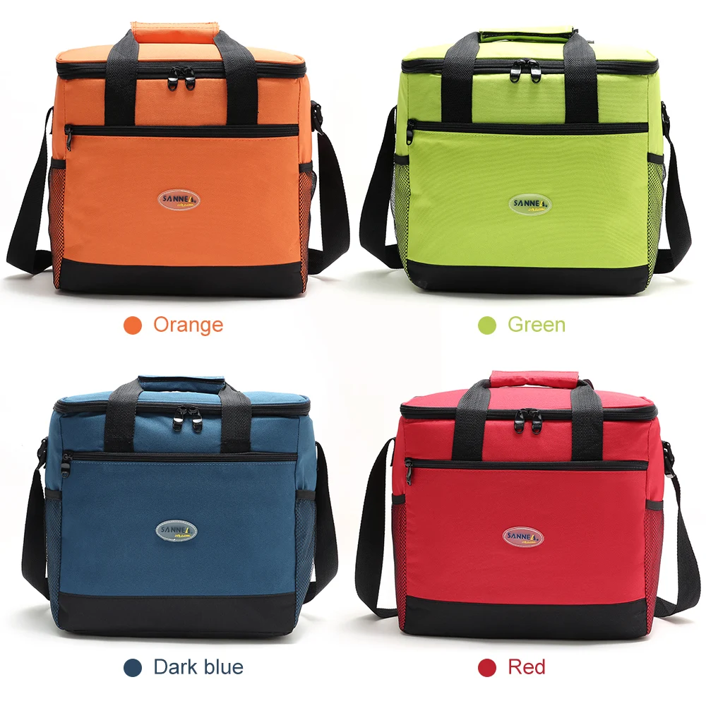 16L наружная Изолированная охлаждающая сумка для еды термальный японский