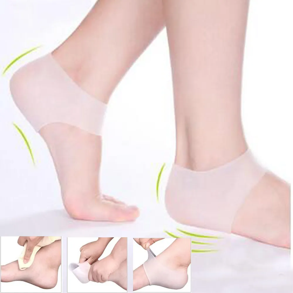 1 пара силиконовые Увлажняющие гелевые носки для пяток | Красота и здоровье