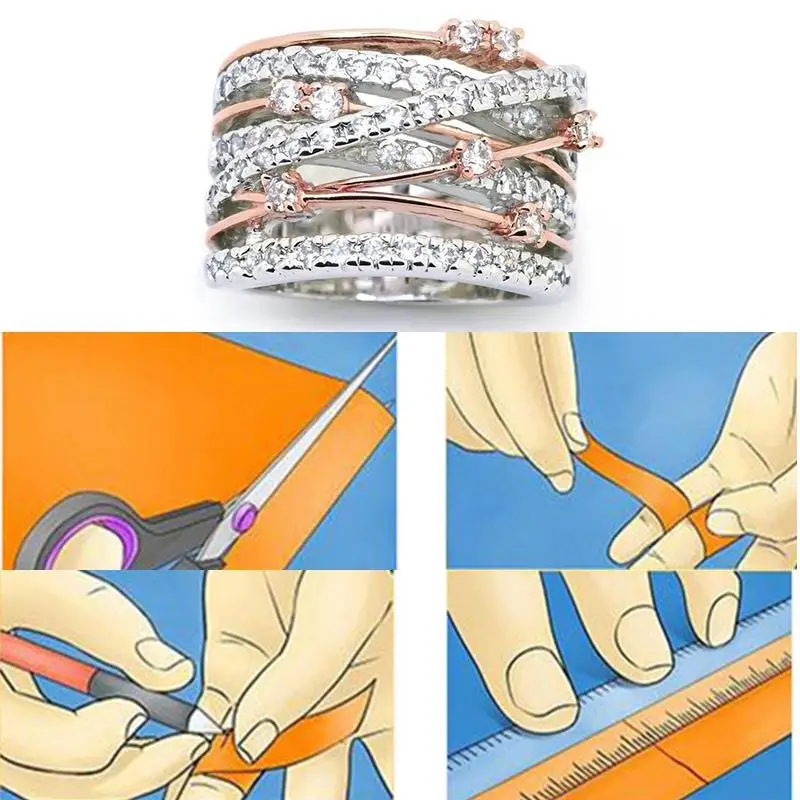 Женские кольца из циркония модные украшения для помолвки и свадьбы | Украшения