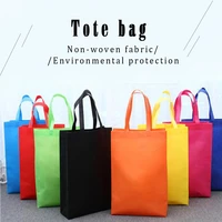reusable shopping bag large folding tote grocery bag convenient storages vertical non woven hot customizable wholesale handbag