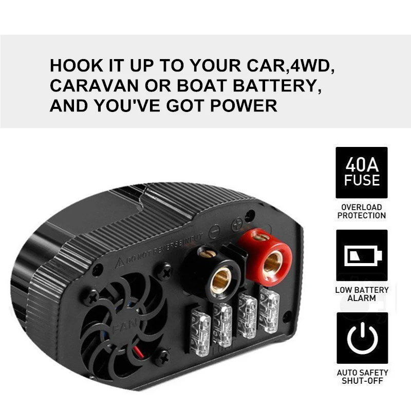12000W пики USB Инвертор 12V 110V 6000W Авто модифицированный синусоидный инвентор с