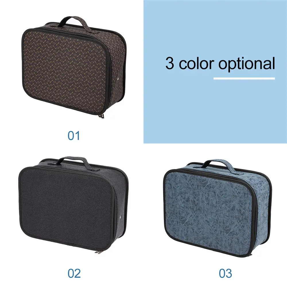 2 слоя Парикмахерские ножницы сумка для волос Ножницы гребень зажимы Органайзер