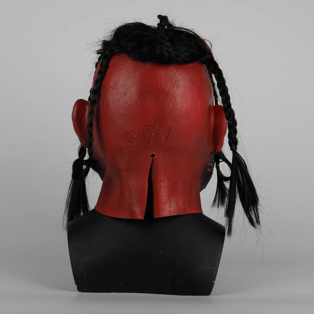 Маска Хеллбой латексные маскарадные карнавальные маски капюшон маска для