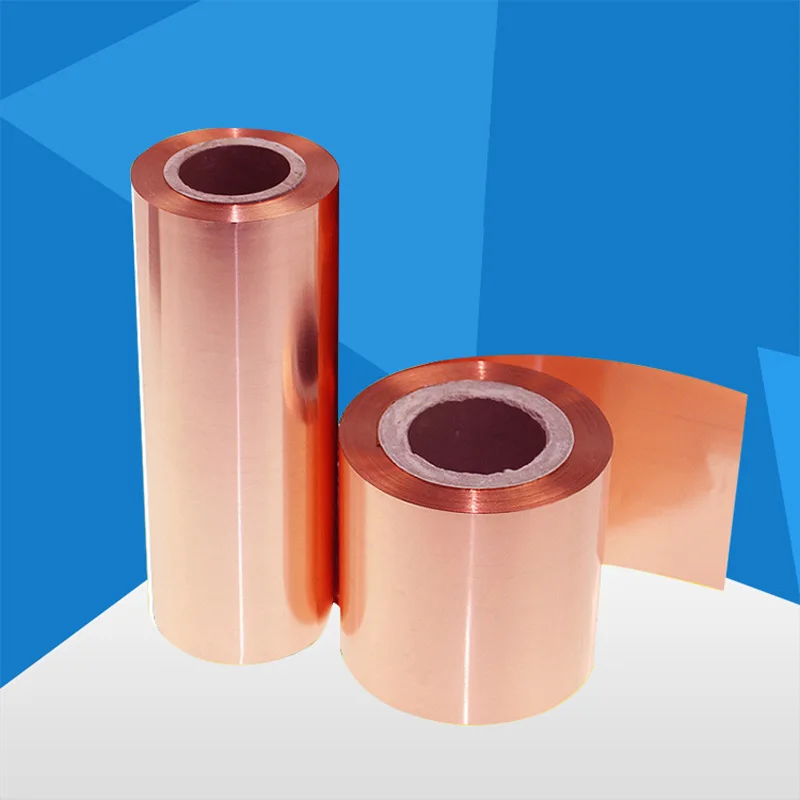 Чистая медная резка листовая фольга гладкая лента в рулоне отлично подходит для