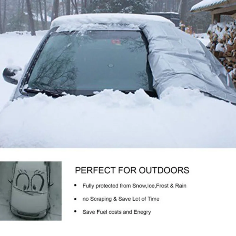 200x70cm Car SUV Snow Ice Sun Dust Magnetic Windshield Cover Protector Shield Covered | Дом и сад