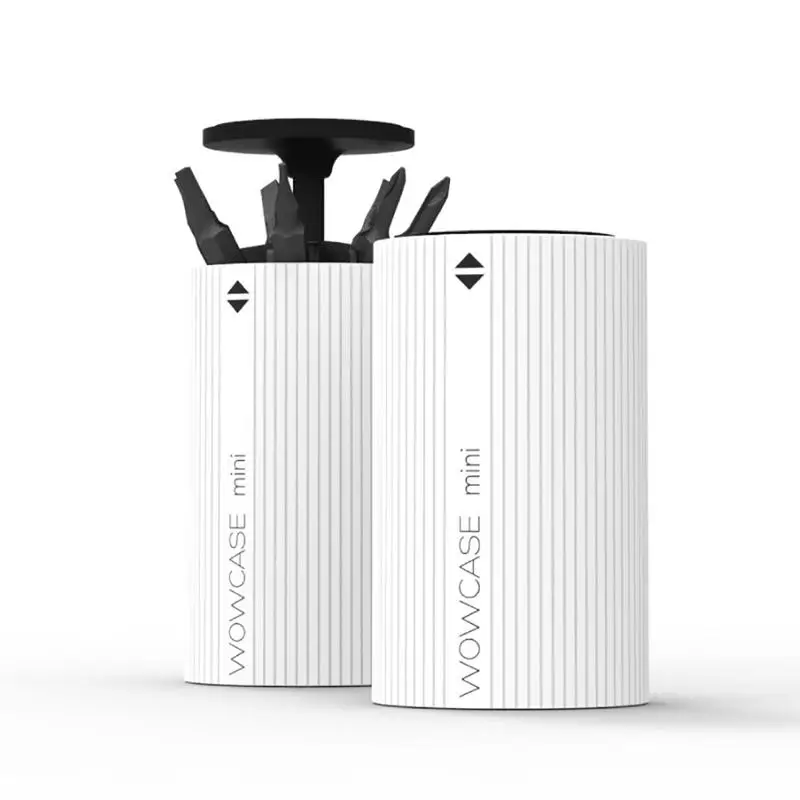 Wowcase Мини Электрическая отвертка Набор бит держатель коробки для хранения (без
