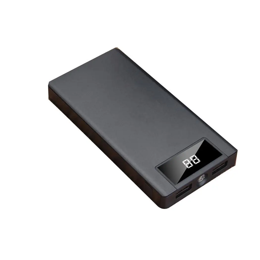Портативный Ультратонкий 10000 mAh смартфоны Dual 10 60 градусов USB 75% порты мощность 5 V 2.1A