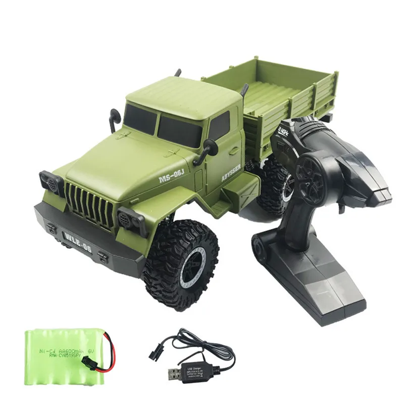 SuLong Toys SL3342 Урал 1/10 2 4G 6WD Радиоуправляемый автомобиль военный RTR модель игрушки для