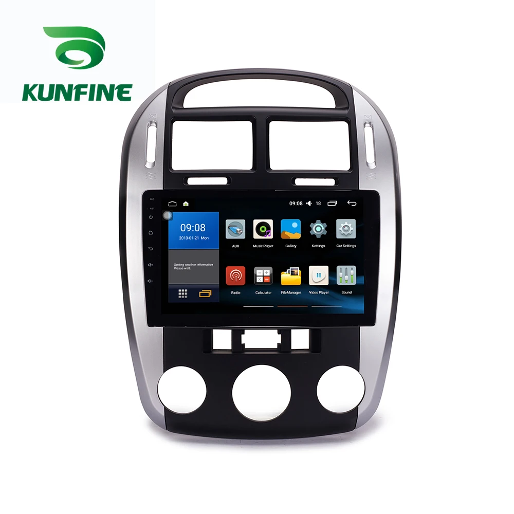 Восьмиядерный 1024*600 Android 8 1 автомобильный DVD GPS навигационный плеер Deckless стерео для