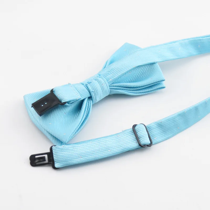 Детский галстук бабочка однотонный в горошек классическая бабочка|children bow tie|neck