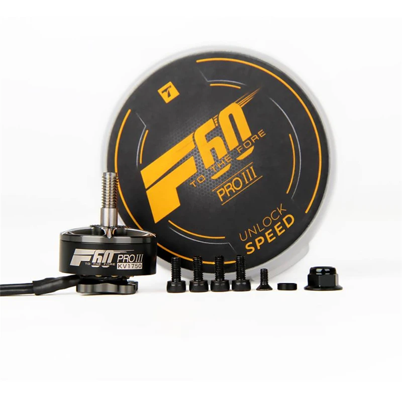Т-Мотор F60 PRO III 1750KV 5-6S бесщеточный двигатель CW Thread для радиоуправляемого дрона FPV