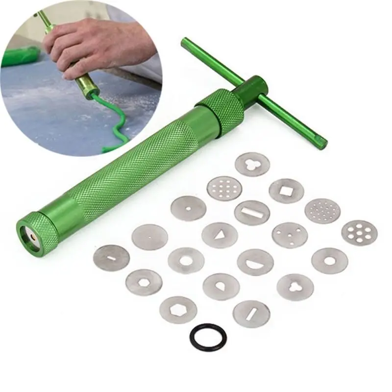 20 дисков стальной слизи инструмент для выдавливания мастики кондитерский