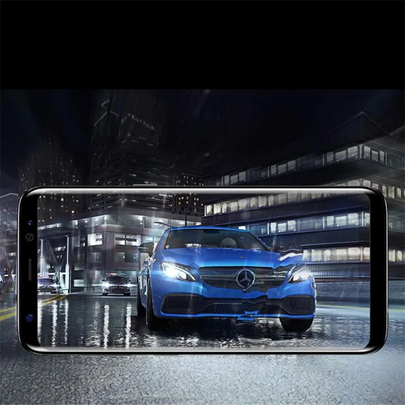 2 шт. полное покрытие закаленное Стекло для samsung Galaxy S9 S 9 Экран защитный 6D черный 5 8