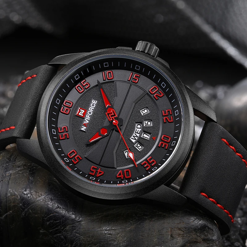Часы NAVIFORCE мужские армейские кварцевые водонепроницаемые спортивные | Наручные