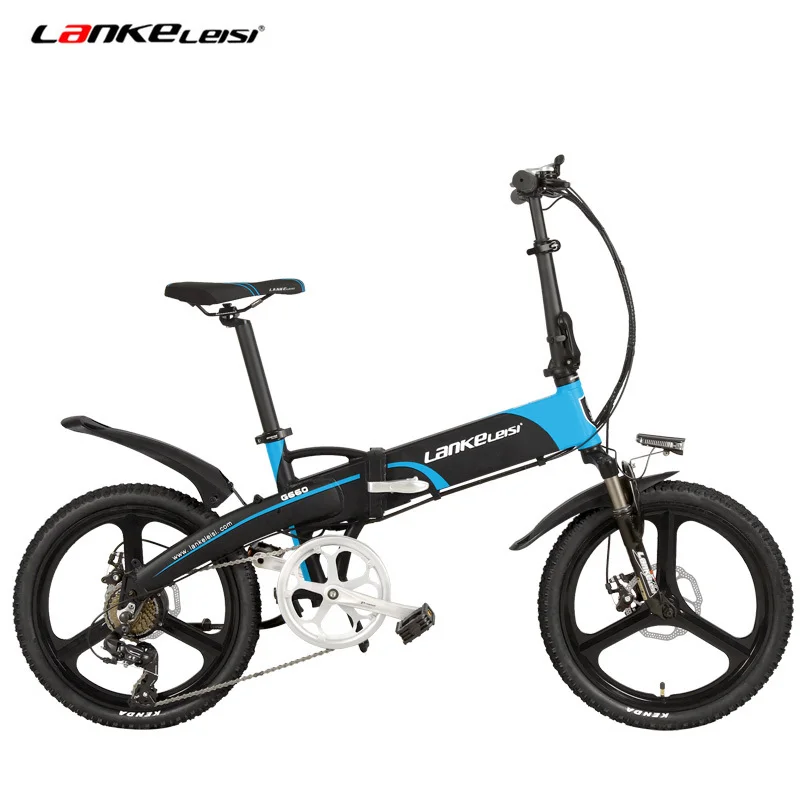 7 дюймов портативный Электрический велосипед скорость 240 Вт 48 В 20 10ah Ebike скрытые