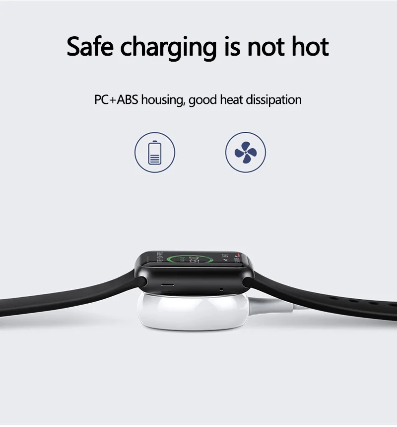Charger for Apple Watch Wireless Magnetic Charging USB Cable 1M Adapter Series 4 3 2 1Cable | Мобильные телефоны и