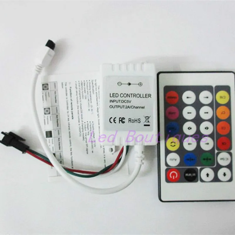 24-мя клавишами DC5V/12 V ИК-пульт дистанционного управления WS2812B WS2811 2811 200 изменение Max